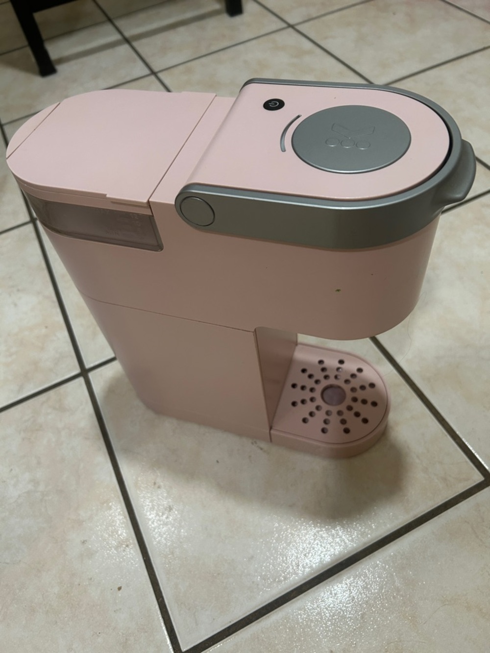 Single-Serve Pink Coffee Maker